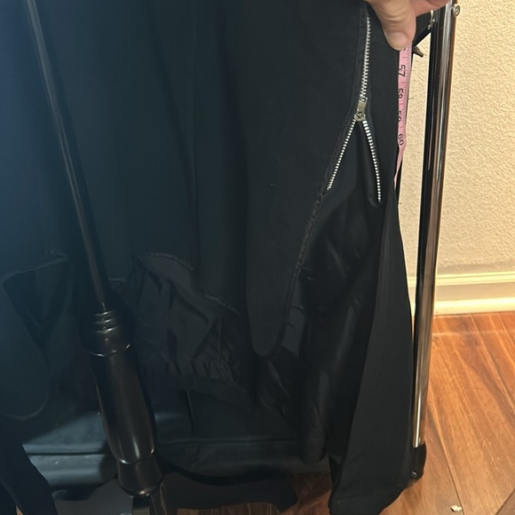 London Fog Black Trench Coat with Removable inner Liner - Size 8 - Picture 8 of 10